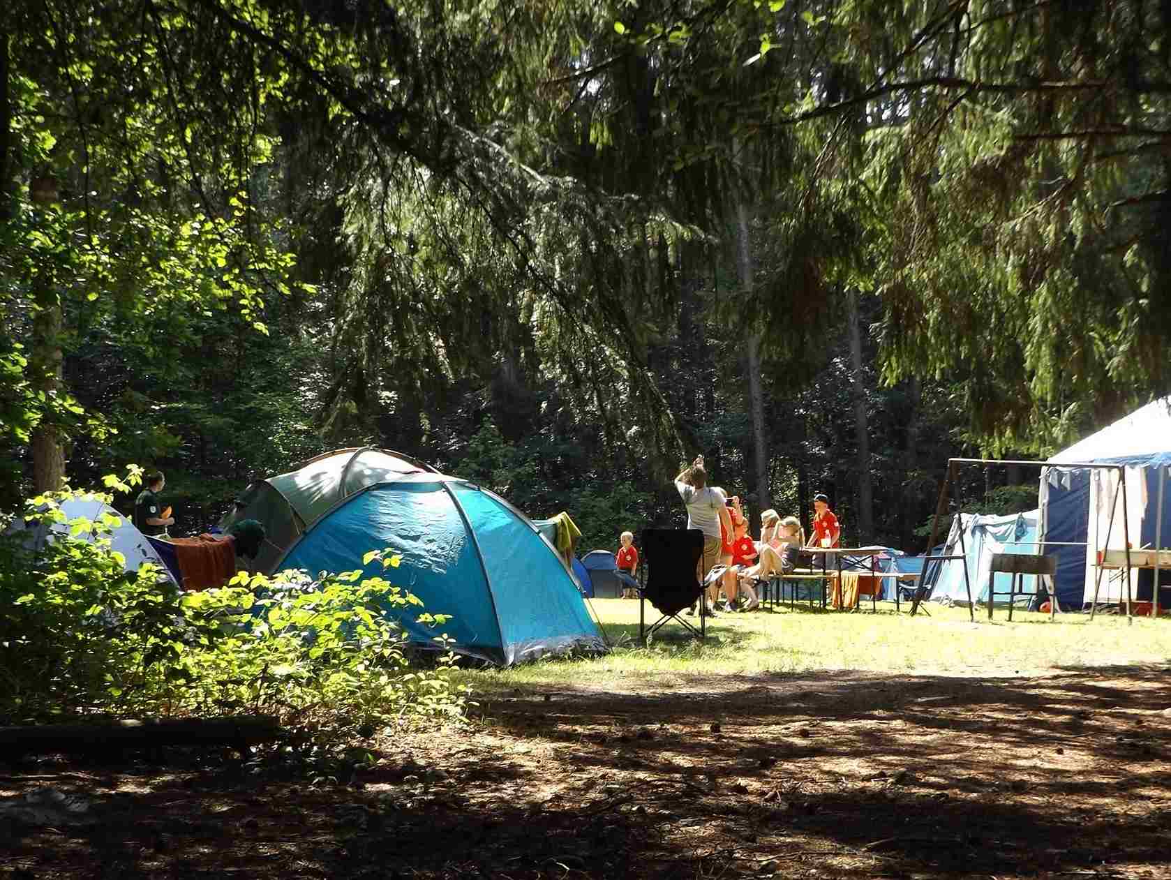 Standplaats pakket (Auto Caravan / Camper of Tent) + 2 personen inbegrepen ZONDER elektriciteit.