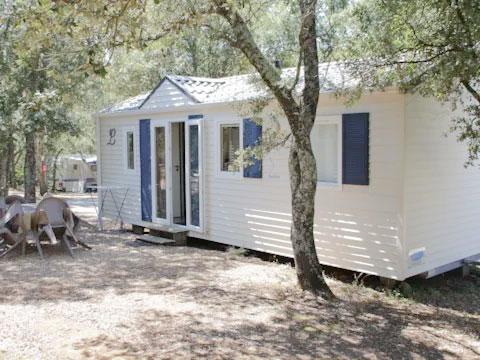 MOBILE HOME Air-conditioned comfort – 2 bdrms – 3.40 x 7.80m / Green Oak