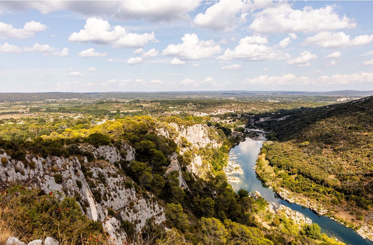 gorge du gardon Junas