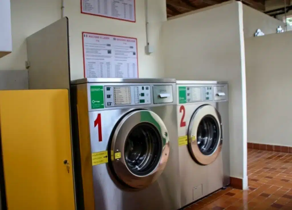 laundry area